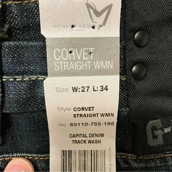 NWT G-Star Raw Corvet Jeans Women - Picture 6 of 9